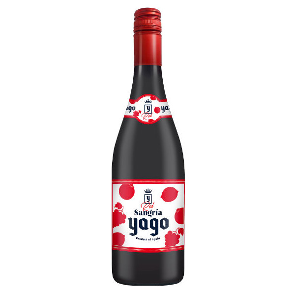 Yago Sangria σε συσκευασία 750 ml Atlanta SA
